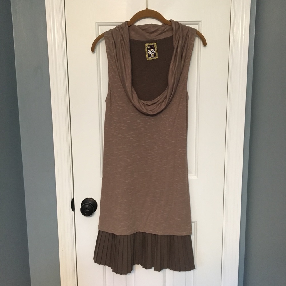Free People cowl neck dress